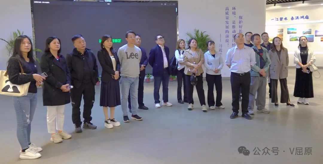 香港参访团到屈原管理区参观考察