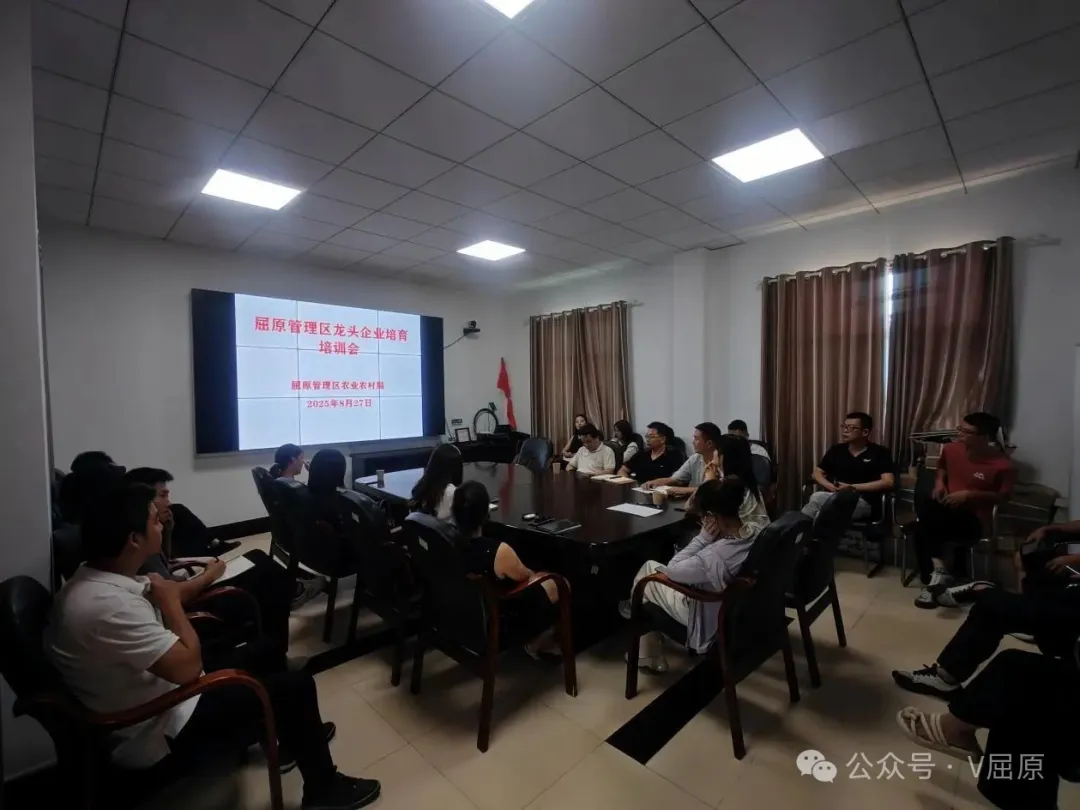 區(qū)農(nóng)業(yè)農(nóng)村局召開農(nóng)業(yè)產(chǎn)業(yè)化龍頭企業(yè)發(fā)展培訓(xùn)班 賦能農(nóng)業(yè)產(chǎn)業(yè)發(fā)展