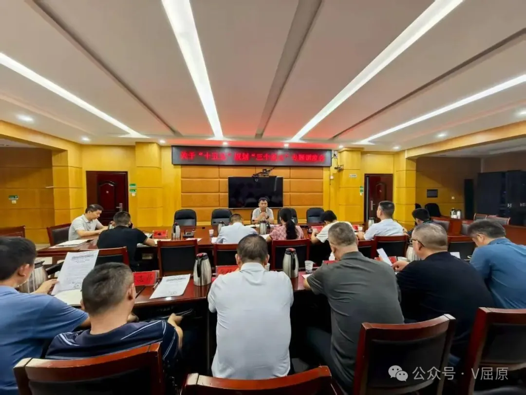 屈原管理区召开“十五五”规划“三个重大”专题调度会