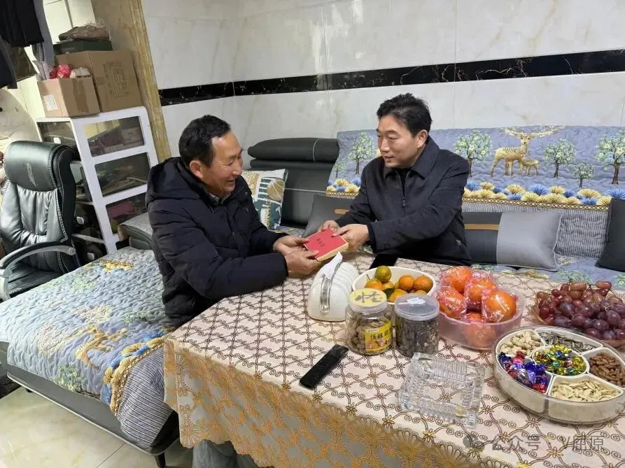 曹正平开展春节前夕慰问活动