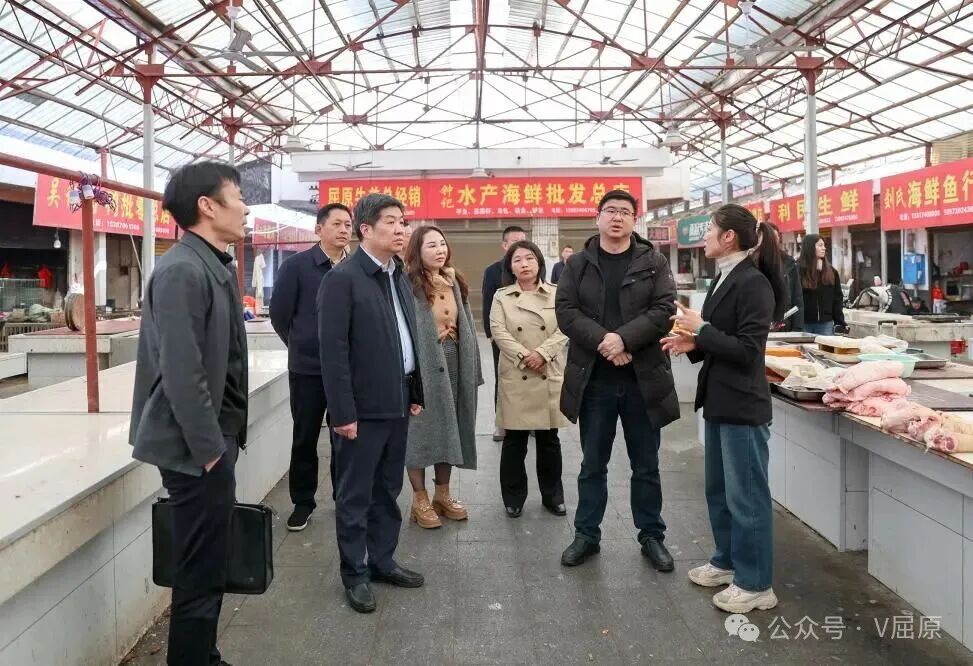 湖南卓联商业管理有限公司来屈原考察
