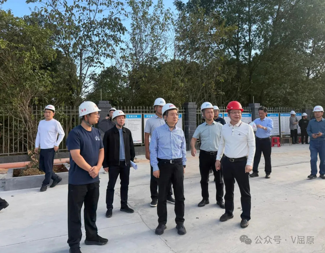 段宁来屈原管理区督导安全生产工作